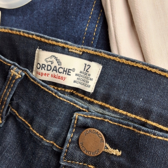 Jordache Kids Super Skinny Jeans - Blue - Picture 6 of 17